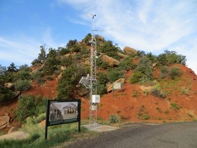 Salvation Knoll Marker <i>on the left</i> image. Click for full size.