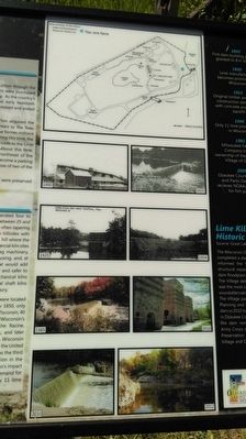 Lime Kiln Dam Marker Photos image. Click for full size.