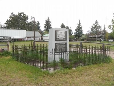 Lathrop Hills Marker. Click for full size. Lathrop Hills Marker image. Click for full size.