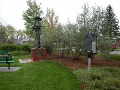The Military 1867-1949 Marker. Click for full size. The Military 1867-1949 Marker image. Click for full size.