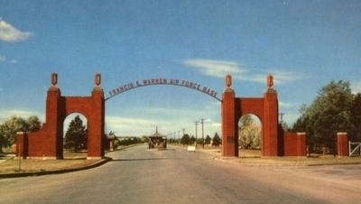 Francis E. Warren Air Force Base. Click for full size. Francis E. Warren Air Force Base image. Click for full size.