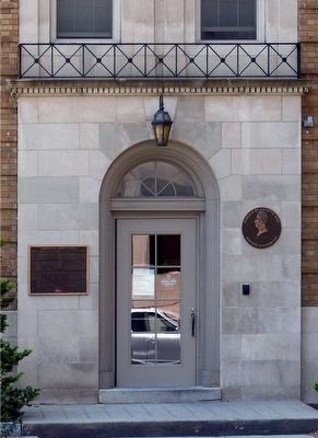 Marquis de Lafayette Hall Marker image. Click for full size.