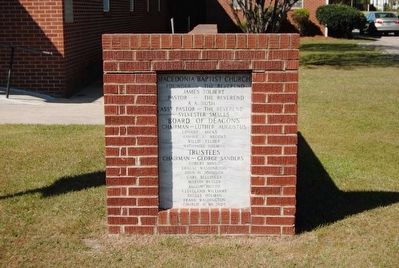 Macedonia Baptist Church. Click for full size. Macedonia Baptist Church image. Click for full size.