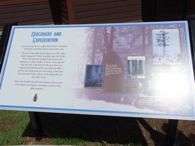 Discovery and Exploitation Marker. Click for full size. Discovery and Exploitation Marker image. Click for full size.