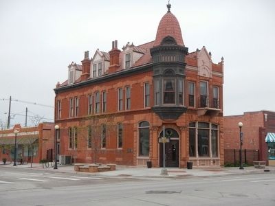 The Tivoli Building and Markers. Click for full size. The Tivoli Building and Markers image. Click for full size.