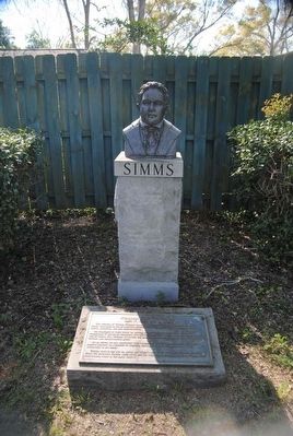 William Gilmore Simms Monument image. Click for full size.
