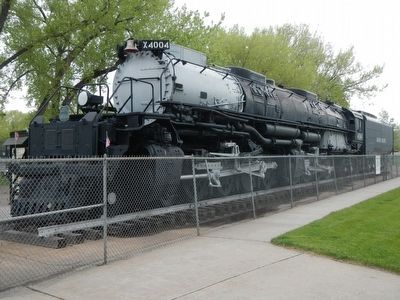 Cheyenne's Big Boy Steam Locomotive #4004 image. Click for full size.