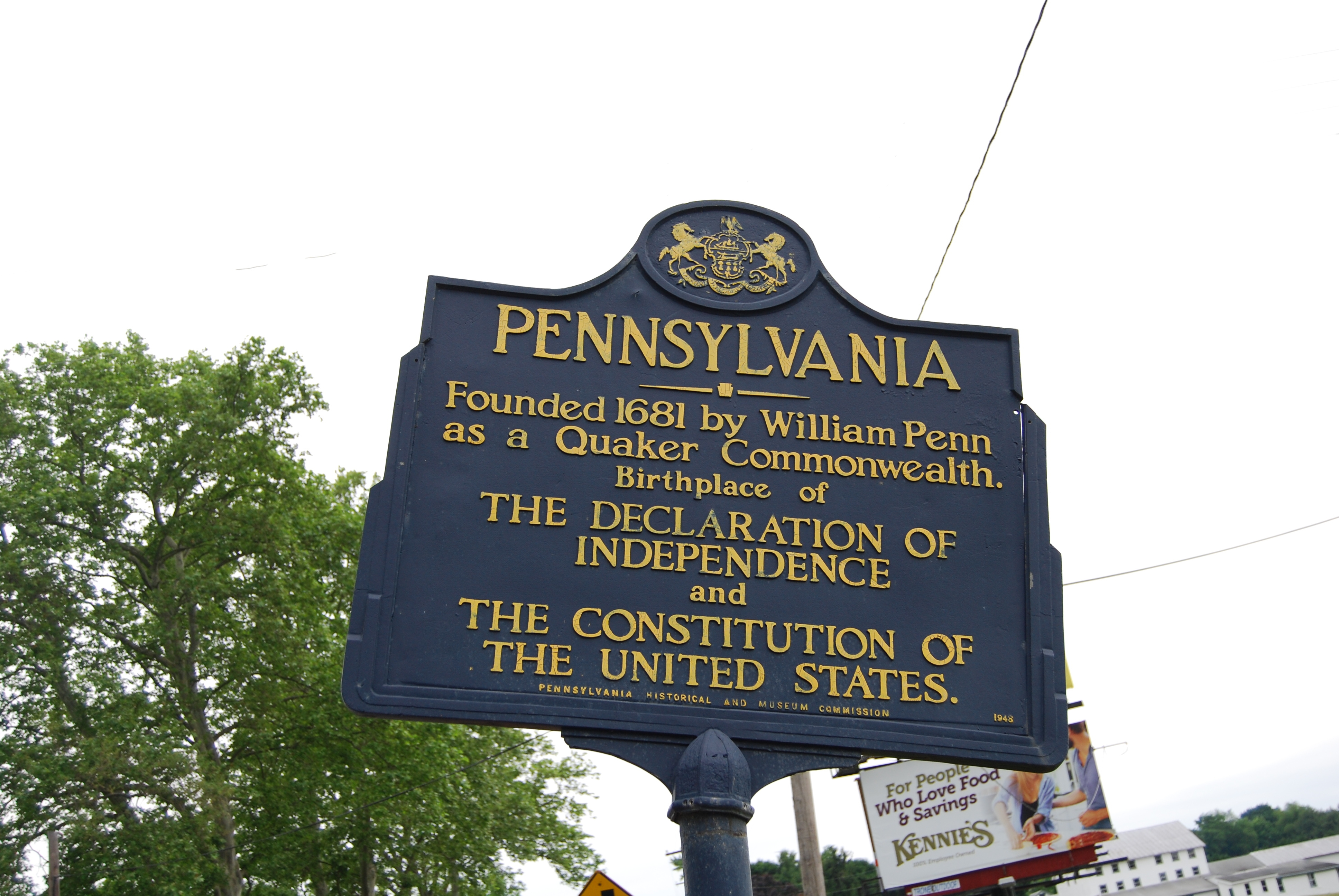 Pennsylvania Marker