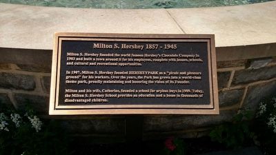 Milton S. Hershey Marker image. Click for full size.