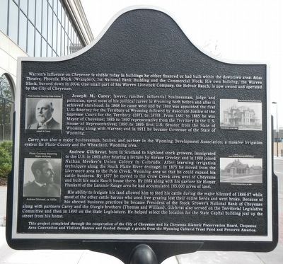The Cattle Barons & Business Giants Marker image. Click for full size.