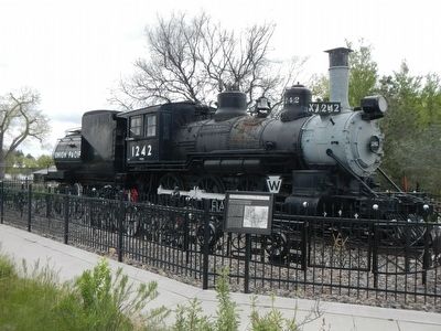 Union Pacific Steam Engine #1242 image. Click for full size.