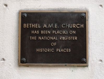 Bethel African Methodist Episcopal Church image. Click for full size.