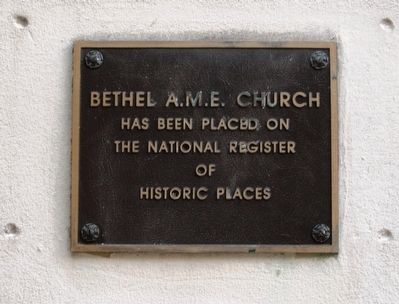 Bethel African Methodist Episcopal Church. Click for full size. Bethel African Methodist Episcopal Church image. Click for full size.