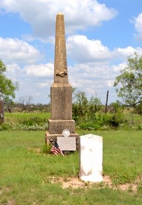 Grave Site of Sylvester Adams image. Click for full size.