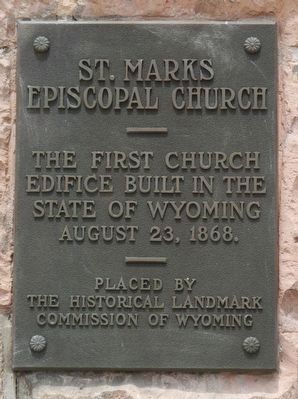 St. Marks Episcopal Church Marker image. Click for full size.