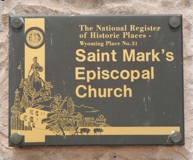 St. Marks Episcopal Church Marker image. Click for full size.