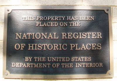 Carnegie Library NRHP Marker. Click for full size. Carnegie Library NRHP Marker image. Click for full size.
