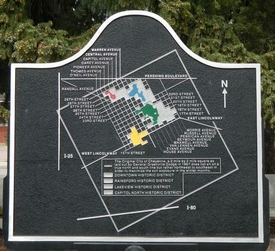 1980 Capitol North National Historic District Marker, reverse. Click for full size. 1980 Capitol North National Historic District Marker, reverse image. Click for full size.