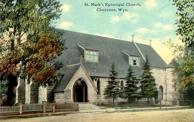 St. Mark's Episcopal Church before the bell tower was added.. Click for full size. St. Mark's Episcopal Church before the bell tower was added. image. Click for full size.