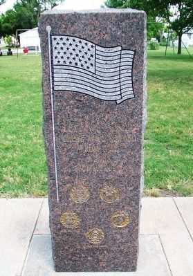 Veterans Memorial (front). Click for full size. Veterans Memorial (front) image. Click for full size.