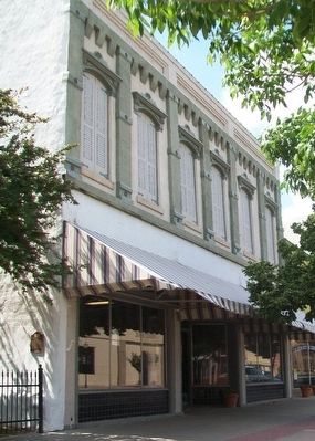 The Landis Hollinger Mercantile Building and Marker image. Click for full size.