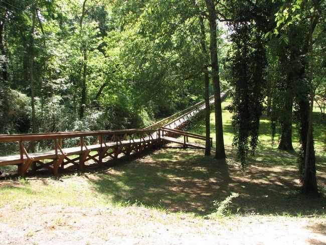 Rusk Footbridge. Click for full size. Rusk Footbridge image. Click for full size.
