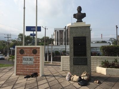 Captain General Bernardo O'Higgins Marker image. Click for full size.