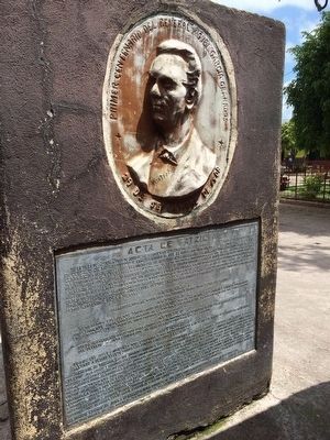 Nearby relief of Miguel Garcia Granados image. Click for full size.