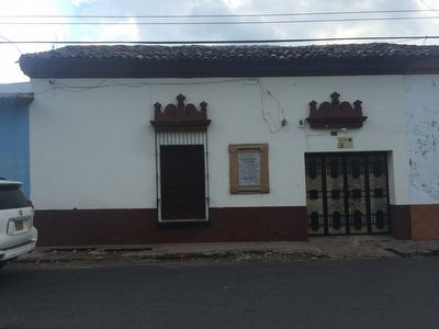 Salvador Antonio Gómez Góchez Marker and Residence. Click for full size. Salvador Antonio Gómez Góchez Marker and Residence image. Click for full size.
