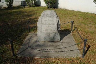 Barnwell County Revolutionary War Monument image. Click for full size.