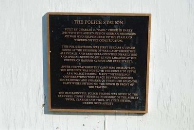 The Police Station Marker image. Click for full size.