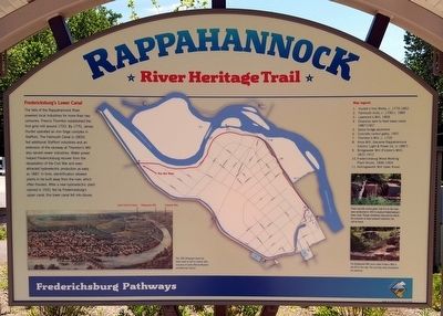Rappahannock River Heritage Trail Marker (side 1). Click for full size. Rappahannock River Heritage Trail Marker (side 1) image. Click for full size.