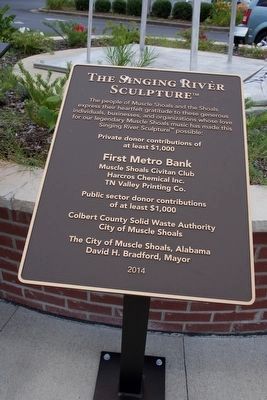 The Singing River Sculpture image. Click for full size.