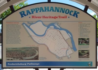 Rappahannock River Heritage Trail Marker (side 1) image. Click for full size.