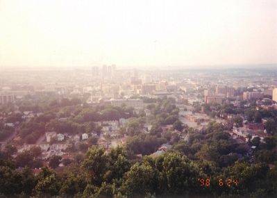 View of Birmingham from the top of Vulcan Statue. Click for full size. View of Birmingham from the top of Vulcan Statue image. Click for full size.
