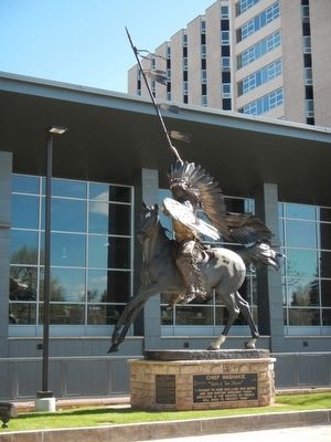 Chief Washakie (statue) image. Click for full size.