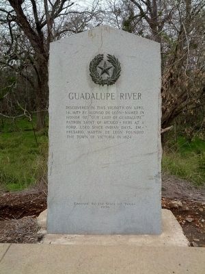 Guadalupe River Marker image. Click for full size.