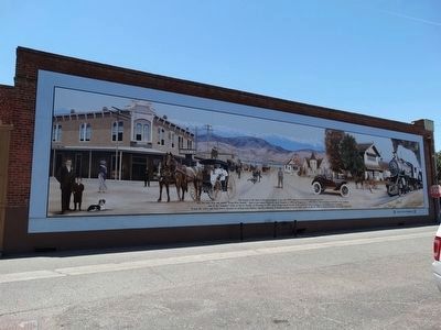 The History of the Town Kingsburg Mural image. Click for full size.