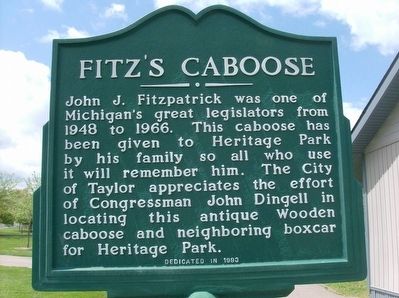 Fitz's Caboose Marker image. Click for full size.