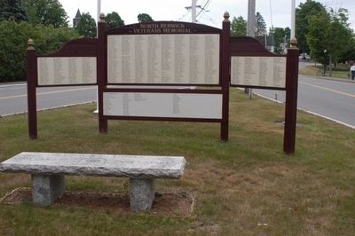 North Berwick State of Maine Veterans Memorial Marker image. Click for full size.