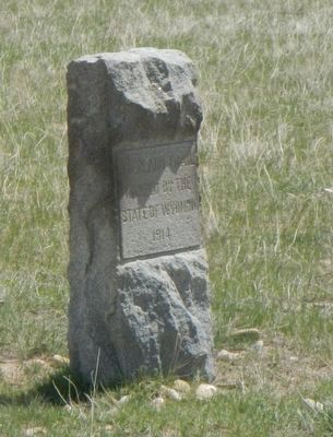 Overland Trail Marker. Click for full size. Overland Trail Marker image. Click for full size.