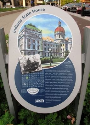 Indiana State House Marker image. Click for full size.