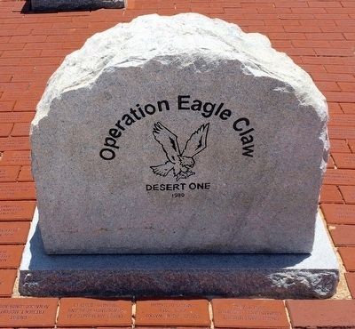 Operation Eagle Claw Memorial (Front) image. Click for more information.
