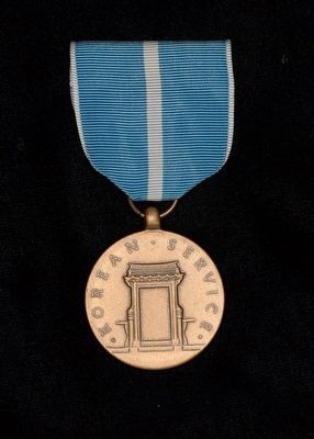 Korean Service Medal. Click for full size. Korean Service Medal image. Click for full size.