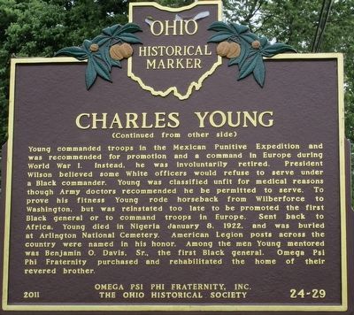 Charles Young Marker image. Click for full size.
