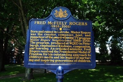 Fred McFeely Rogers Marker image. Click for full size.