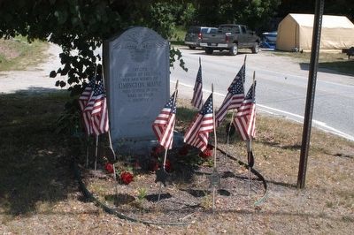 Limington Maine Veterans Memorial Marker image. Click for full size.