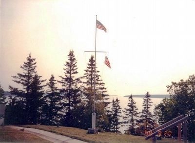 Grounds of the Bass Harbor Head Light image. Click for full size.