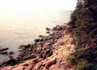 Bass Harbor Head Light-at the waters edge image. Click for full size.