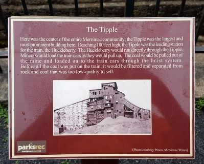 The Tipple Marker. Click for full size. The Tipple Marker image. Click for full size.
